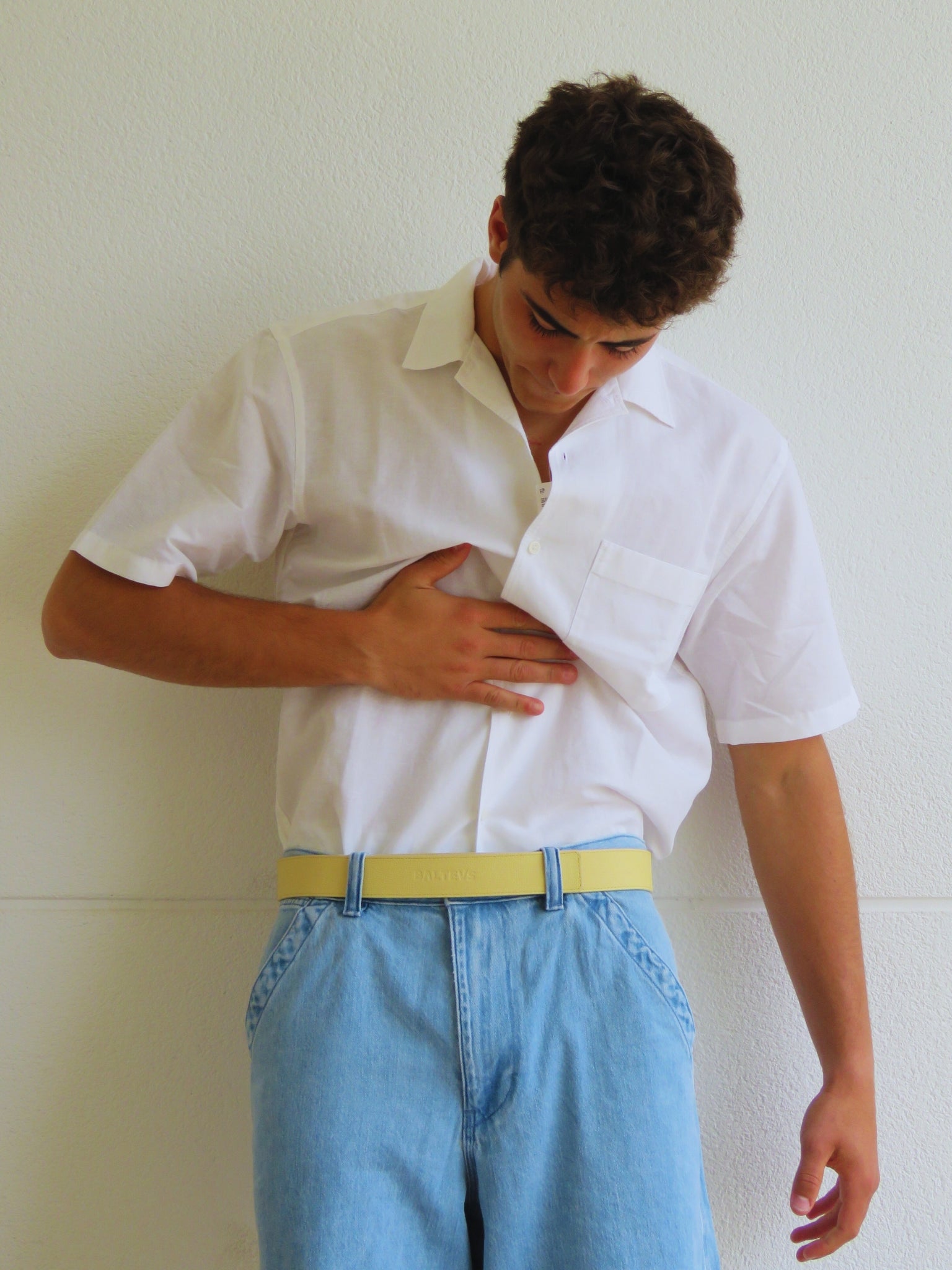 CINTURÓN VELCRO VAINILLA