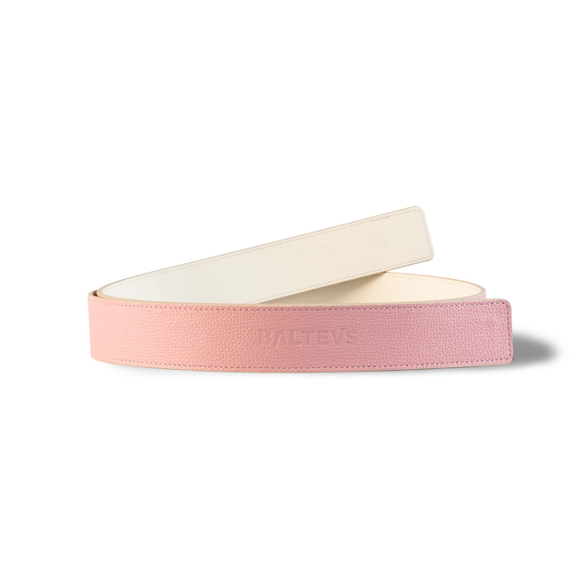 Baby pink belt eVogues Plus Size Wide Patent Leather Fashion Belt Baby Pink  main image 3