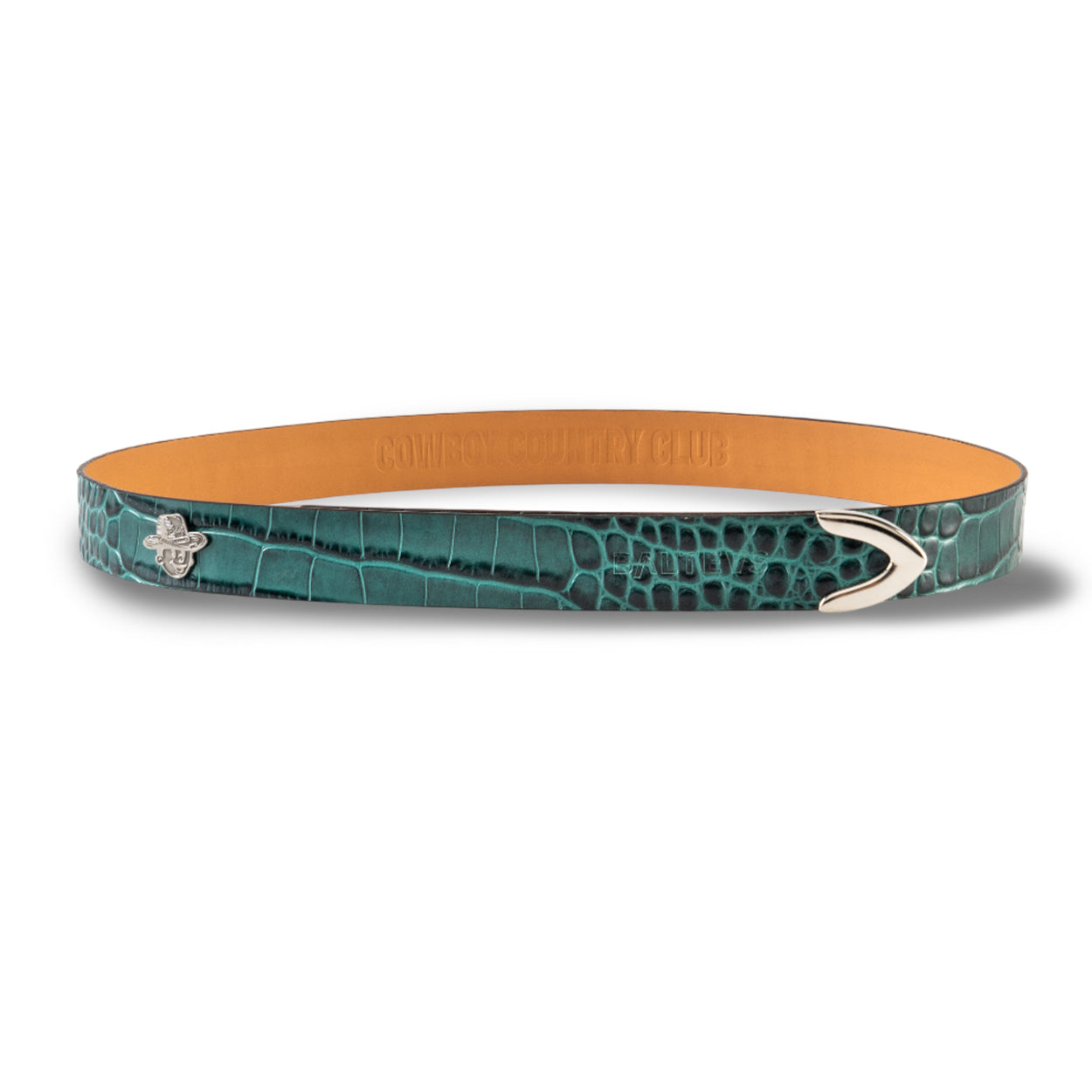 BALTEUS x REBOLF "CROCO GREEN" GOLF BELT