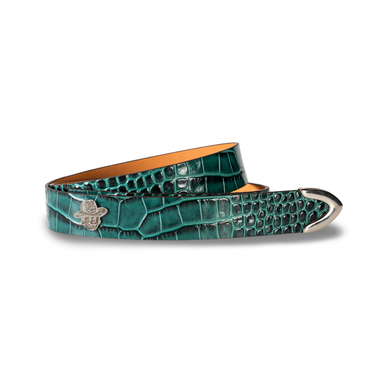BALTEUS x REBOLF "CROCO GREEN" GOLF BELT